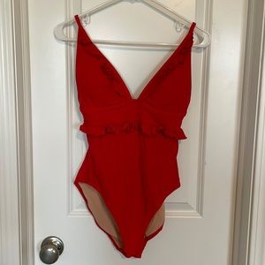 J Crew Ruffle One Piece - Truly stunning!!